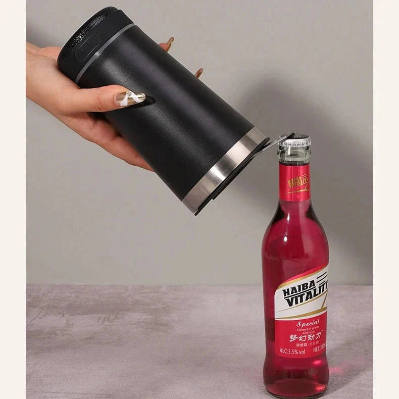16oz Bluetooth Speaker Insulated Tumbler