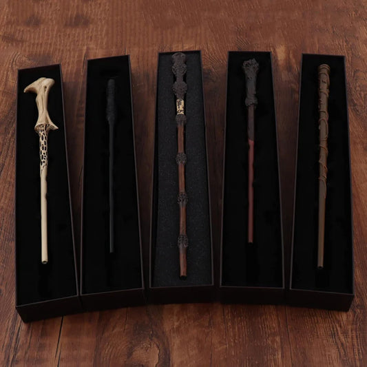 Spell-Casting Magic Wand with Real Flame Effect