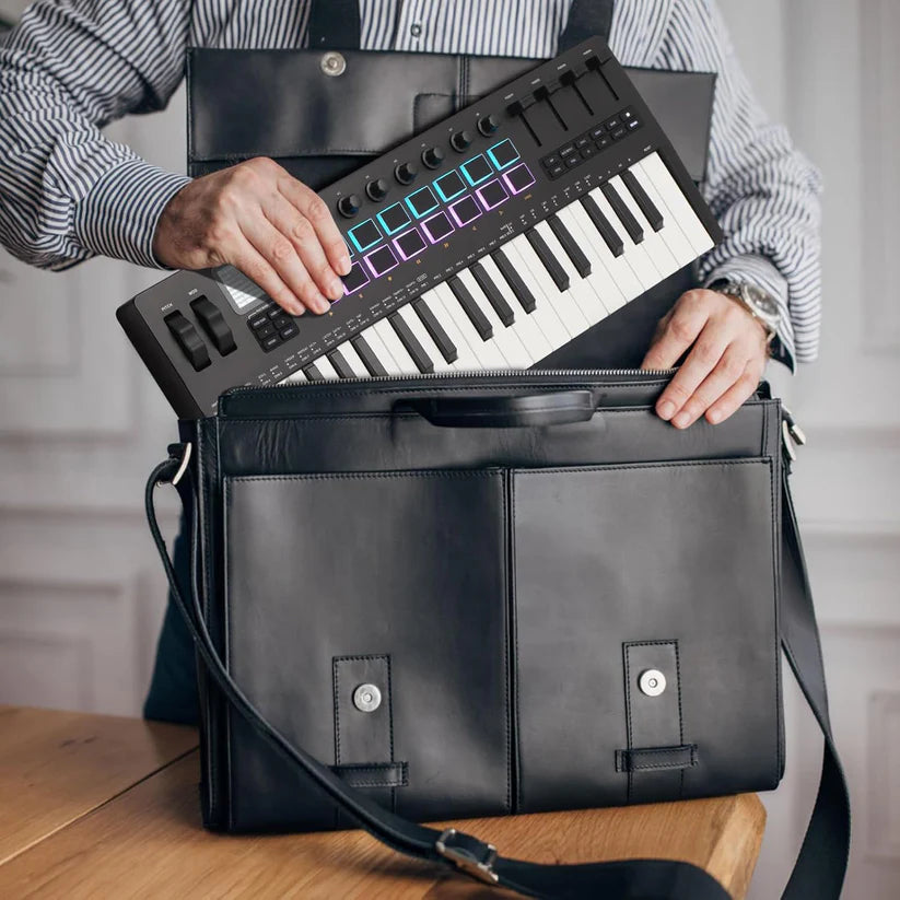 25-Key USB MIDI Keyboard Controller – Bluetooth