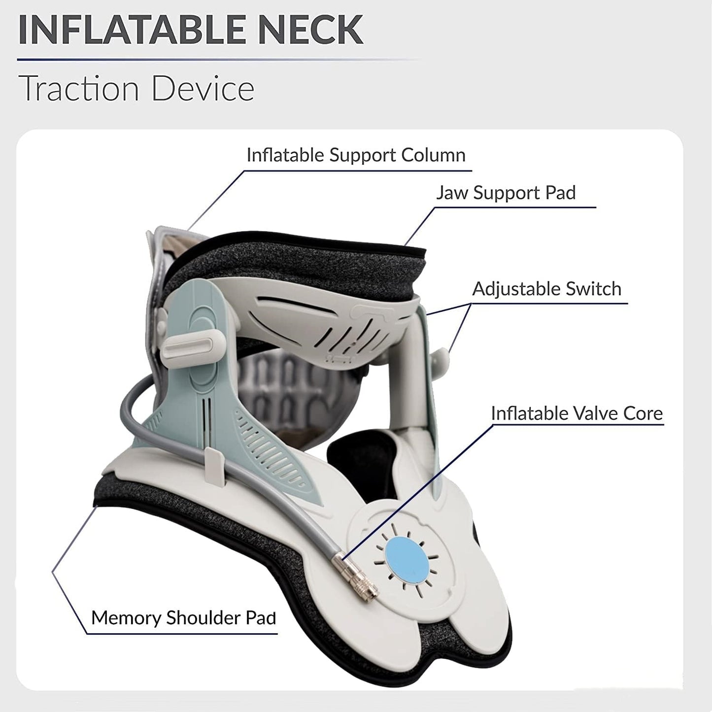 Air Neck Stretcher – Gentle Relief for Stiff, Achy Necks