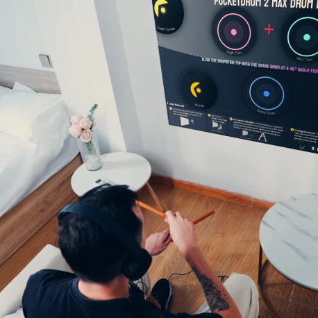 Ultra-Portable Electronic Drum System – Play Anytime, Anywhere