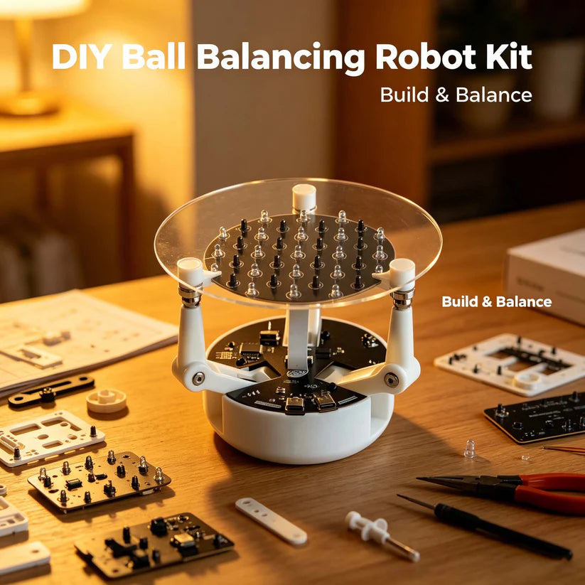 DIY Ball-Balancing Robot Kit – STEM Robotics Project for Learning Control Systems