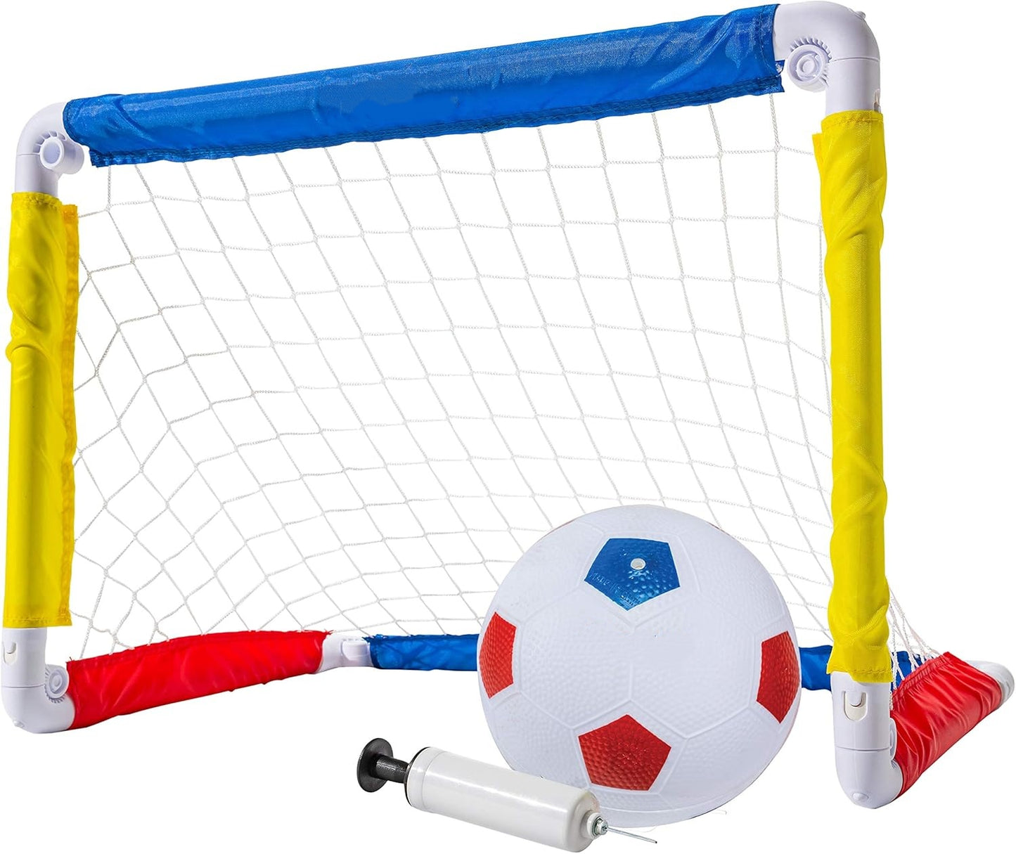 Kids Soccer Goal – 24″ x 16″ Pop‑Up Set with Ball & Pump for Toddlers