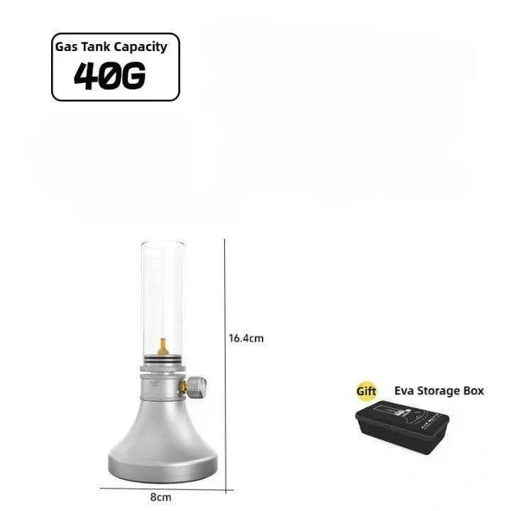 Portable Retro Gas Lantern – Outdoor Camping & Atmosphere Light