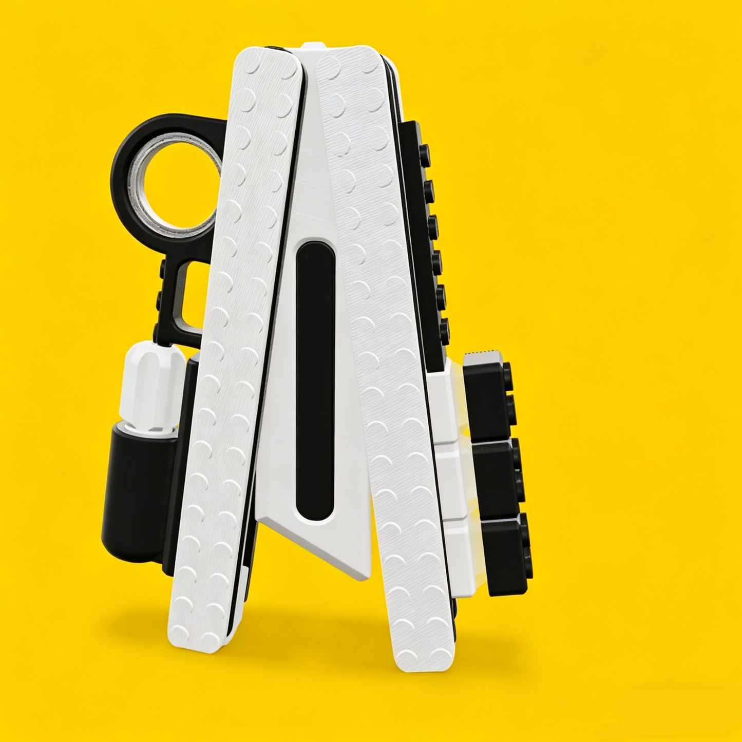 Retro Brick Butterfly Knife – Thinner Profile for Tricking, Compatible with Faceplates & Track Parts