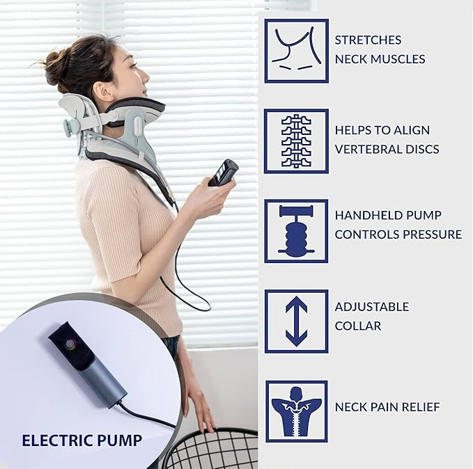 Air Neck Stretcher – Gentle Relief for Stiff, Achy Necks