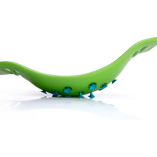 Curved Swing and Bounce Board—A board for children to swing, bounce, and practice balance