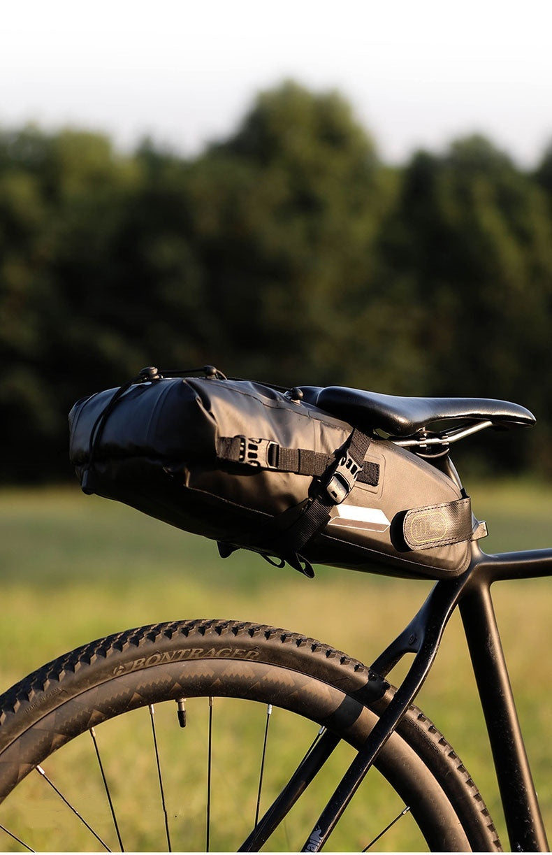 10L Waterproof Cycling Saddle Bag – Water-Resistant, Lightweight, and Durable