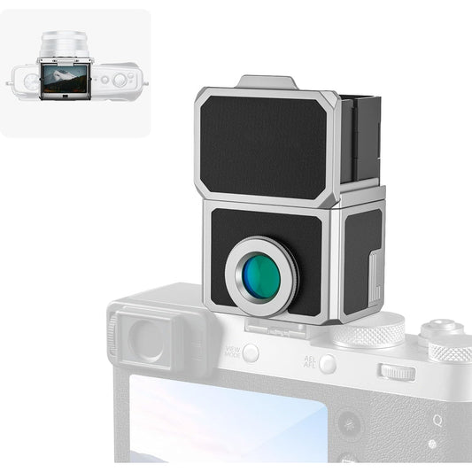 Compact Optical Viewfinder – 28mm Full-Frame, Switchable 35/50mm Framelines, Waist-Level Shooting
