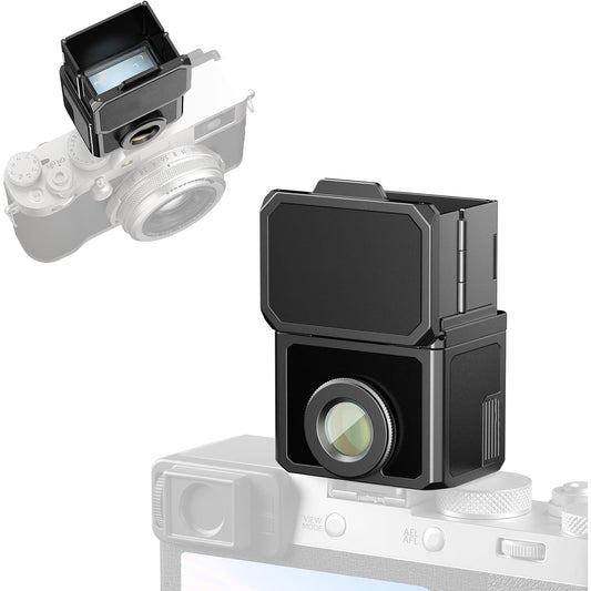 Compact Optical Viewfinder – 28mm Full-Frame, Switchable 35/50mm Framelines, Waist-Level Shooting