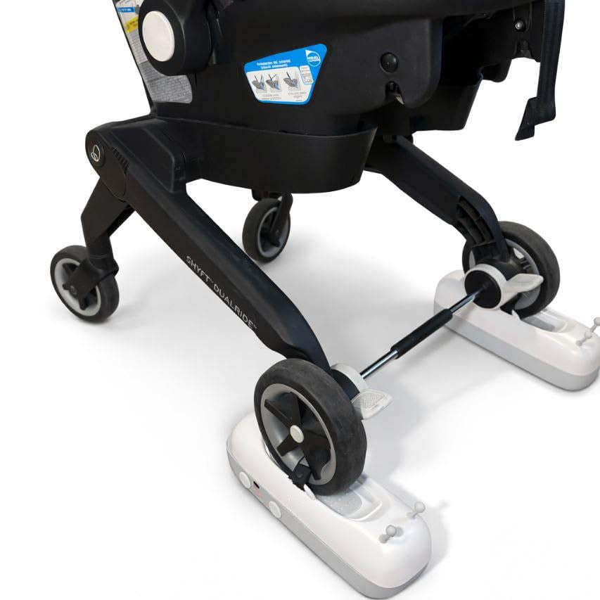 Smart Baby Soother – Automatic Stroller Rocker with Wireless Remote & 90-Minute Timer