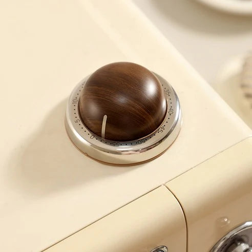 Magnetic Mechanical Timer – Planet Model, No Batteries Needed, Fridge Magnet