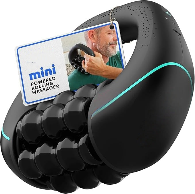 Mini Percussive Massager – 3 Speeds, 4-Hour Battery, Portable