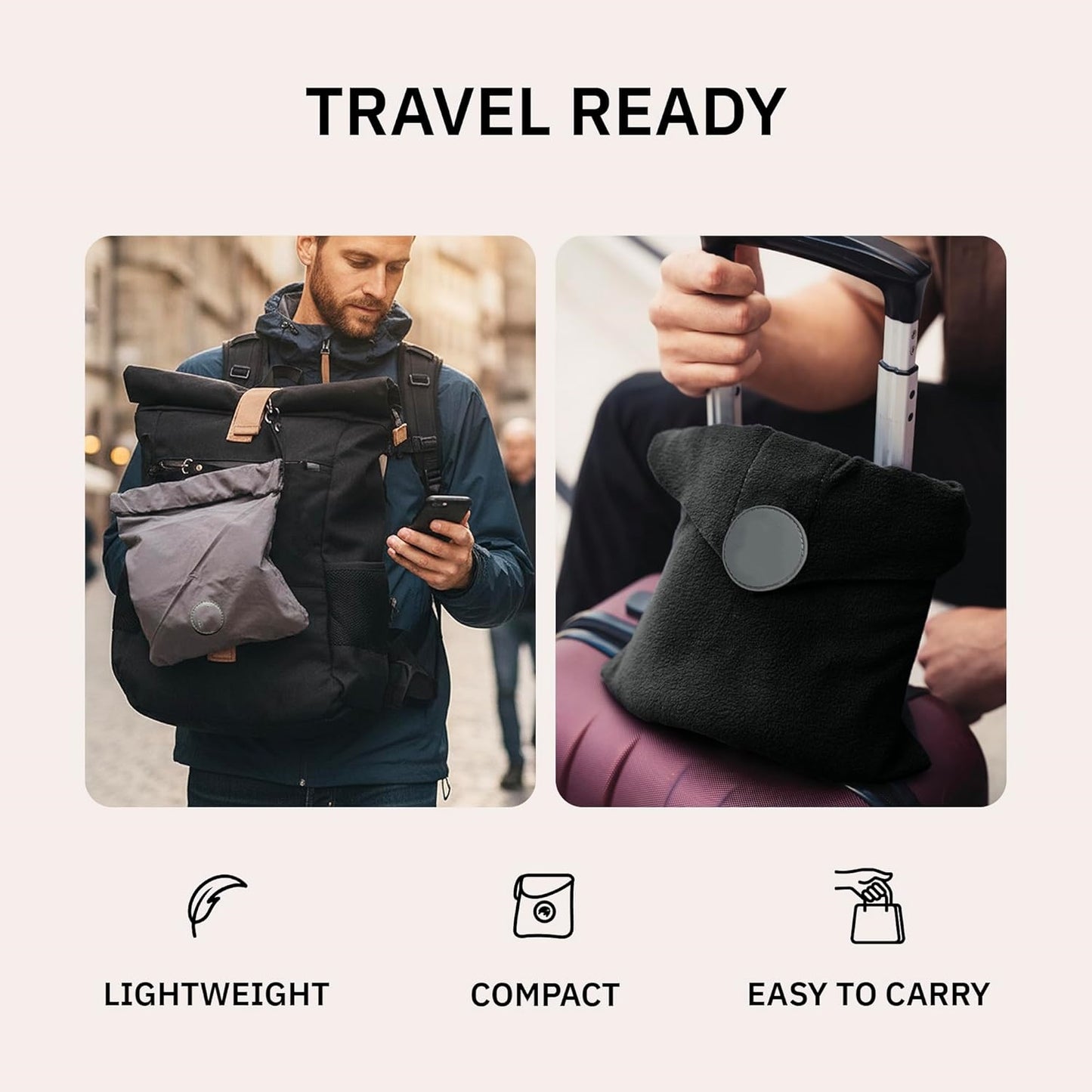 Ultra-Light Travel Neck Pillow – Scientifically Proven Neck Support