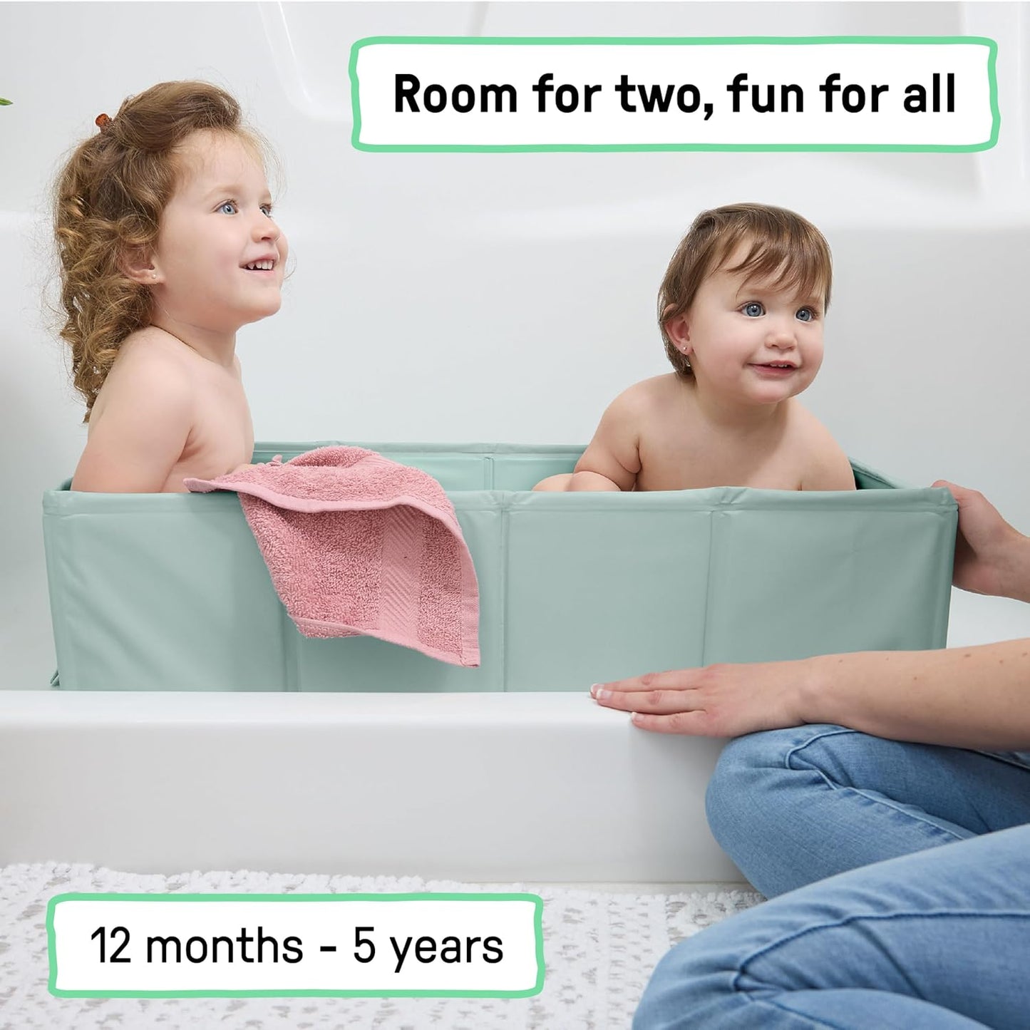 Toddler Folding Tub – Portable Baby Bathtub