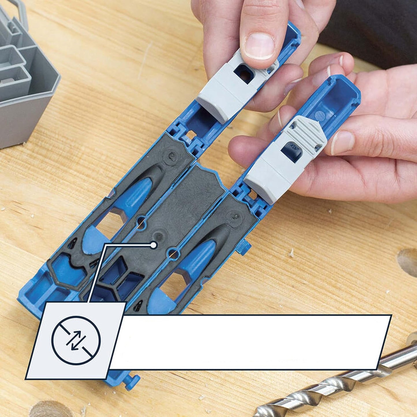 Pocket-Hole Jig 320 – Compact & Durable | For Tight Spaces