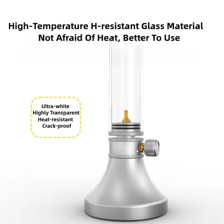 Portable Retro Gas Lantern – Outdoor Camping & Atmosphere Light