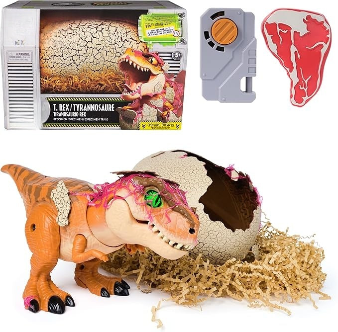 Interactive Hatching Dinosaur Egg – Train Your Baby Dino with 100+ Sounds
