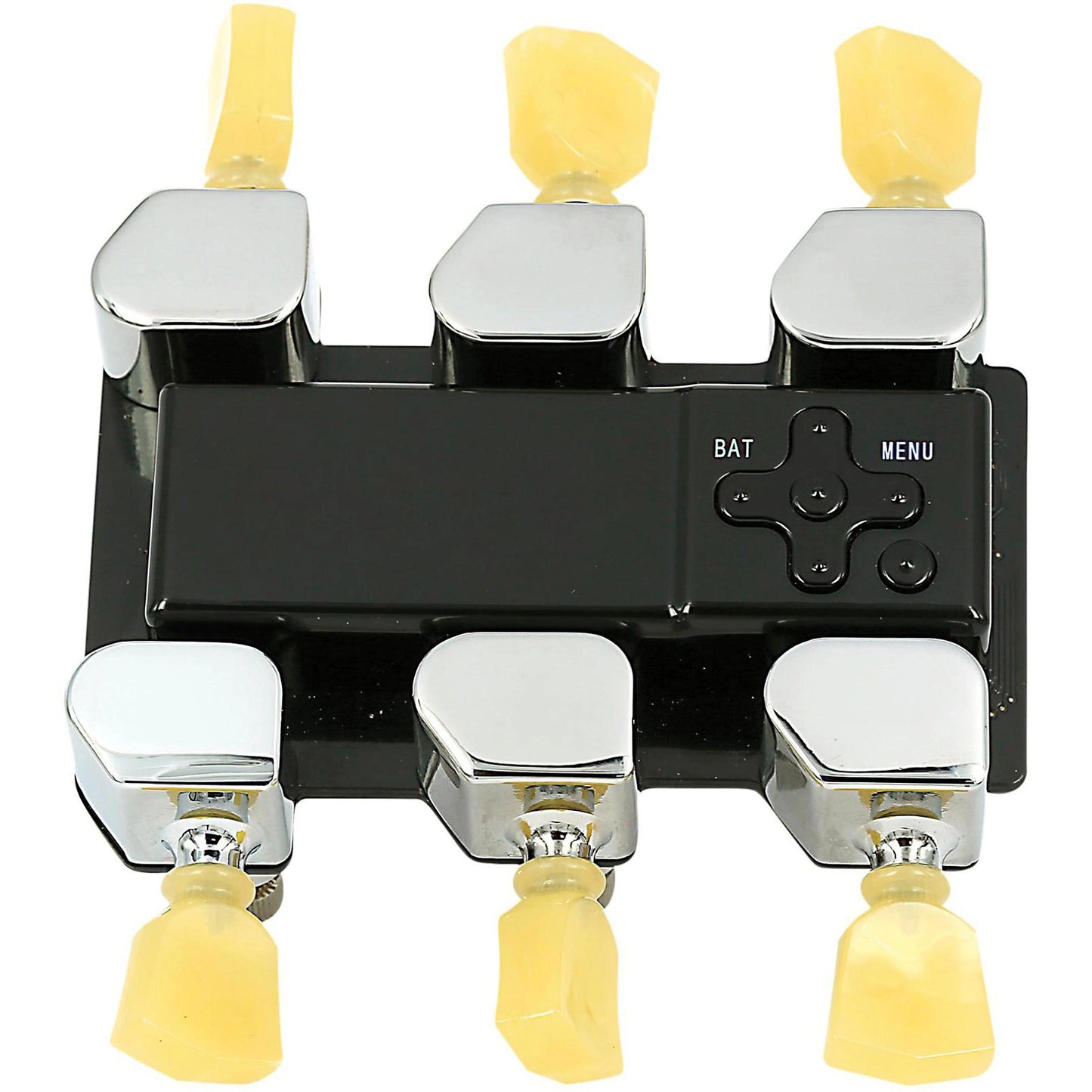 Retro Automatic Guitar Tuner – One-Button Fast Tuning, Beginner-Friendly, Supports Custom Pitches