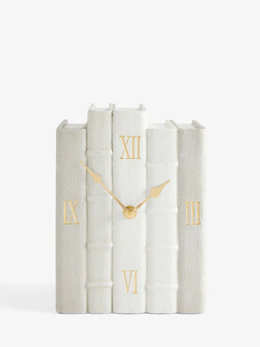 Book Clock – Vintage Book-Shaped Table Clock for Home Decor