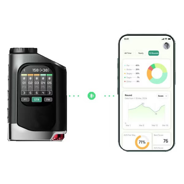 Touchscreen & GPS Golf Rangefinder
