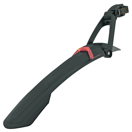 MTB Mudguard with Integrated Rear Light – StVZO Approved, 26"/27.5" Fit
