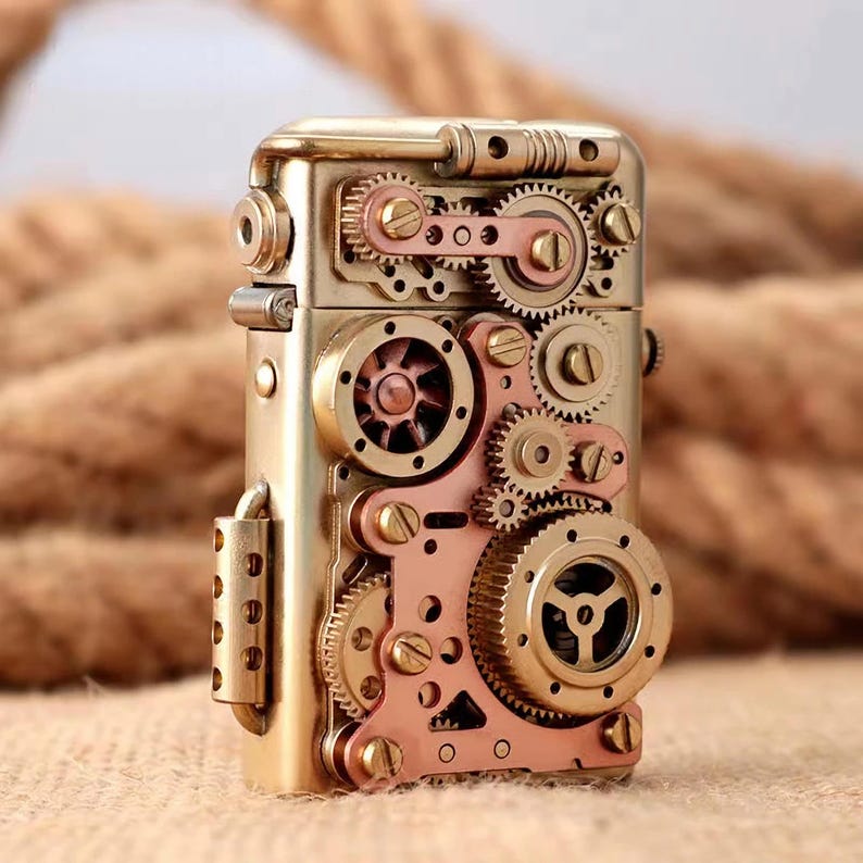 Steampunk Gear Clockwork Mechanical Lighter