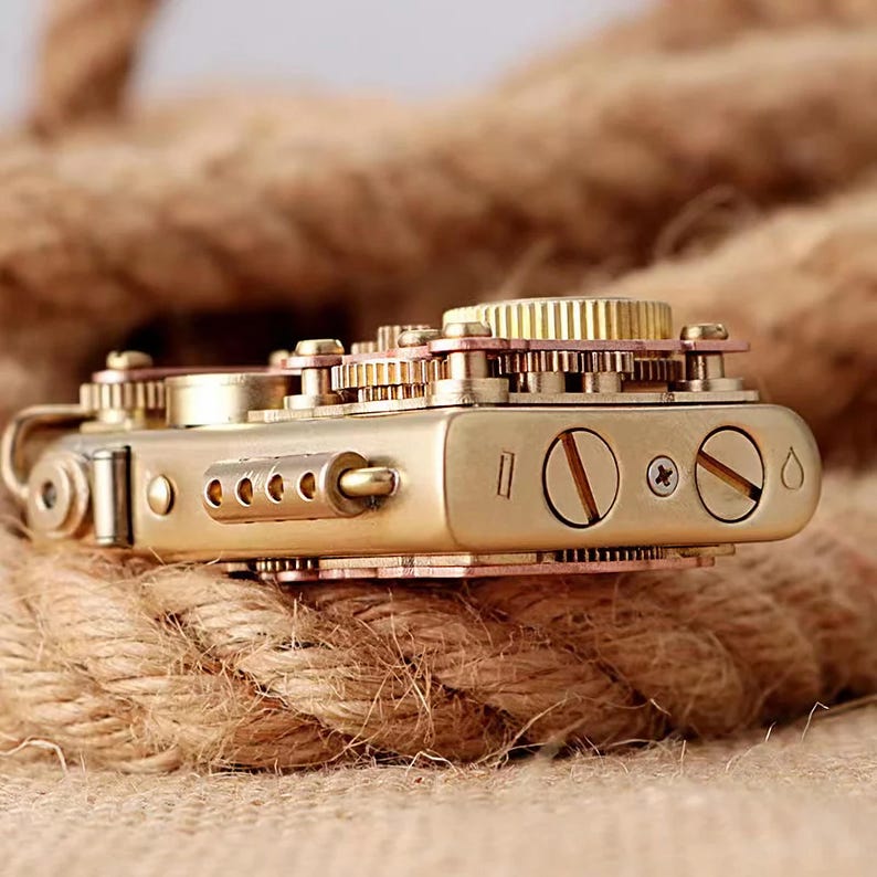 Steampunk Gear Clockwork Mechanical Lighter
