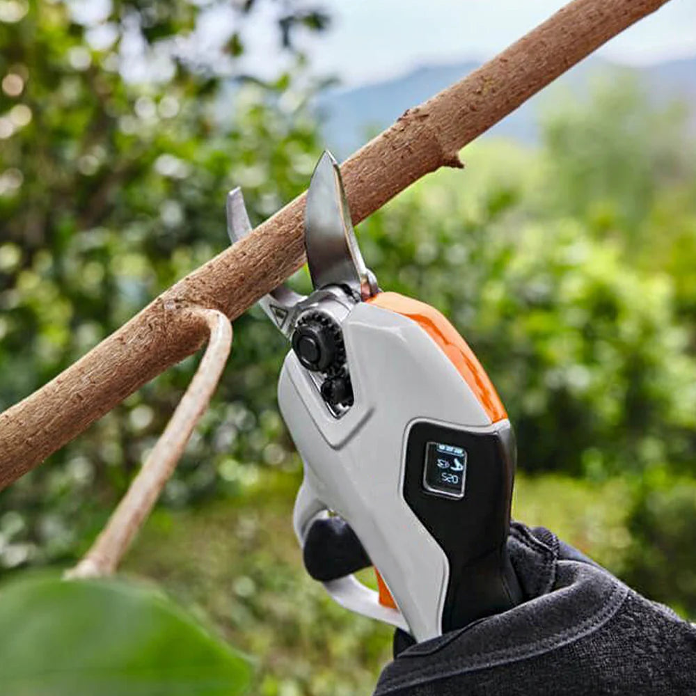 Electric Pruning Shears – 25mm Cutting Capacity, LED Display, Lightweight (<1kg)