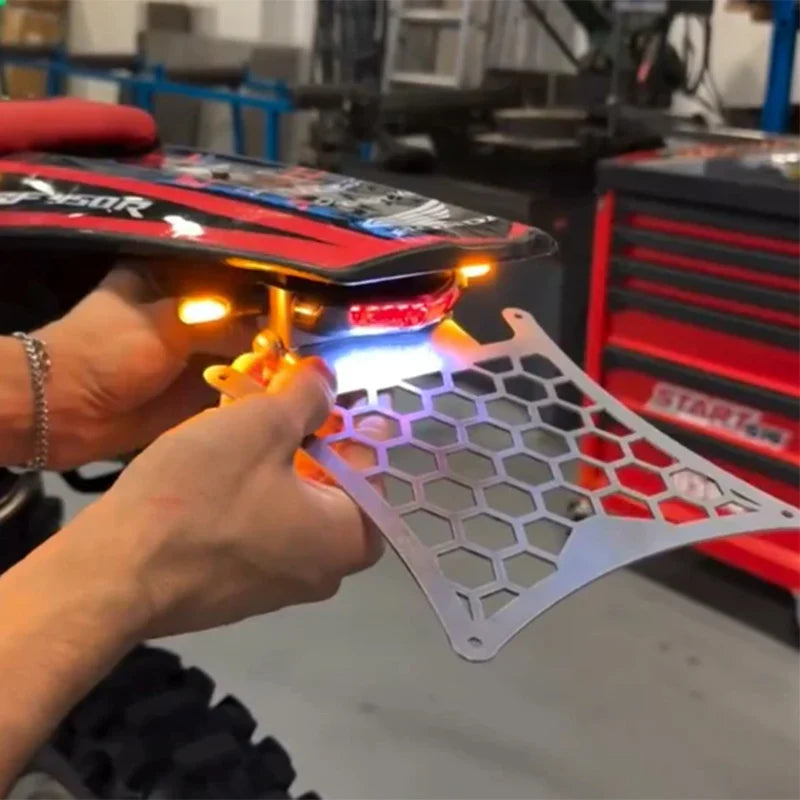 Quick-Release License Plate Frame – Tool‑Free, Wiring‑Free Removal