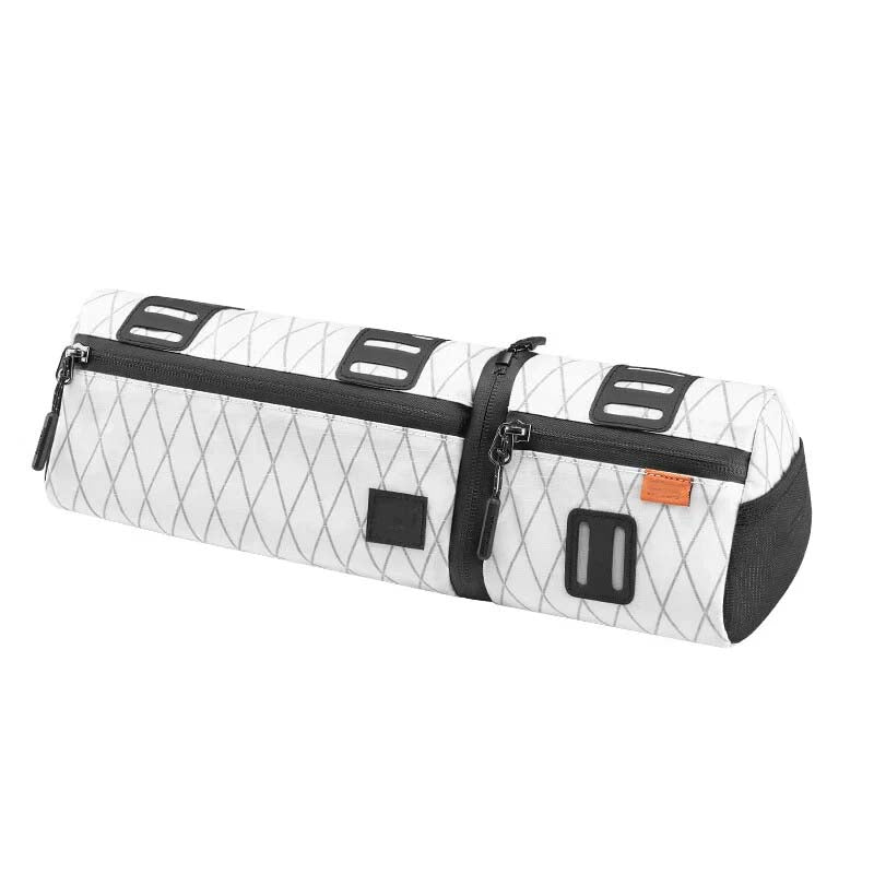 2-in-1 Bicycle Front Bag: Detachable Handlebar Bag, Frame Bag, and Saddle Bag