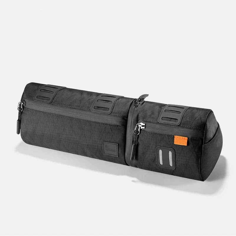 2-in-1 Bicycle Front Bag: Detachable Handlebar Bag, Frame Bag, and Saddle Bag